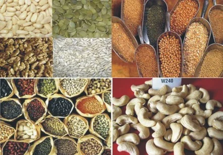 Cashew, Sesame, Soybeans, Cocoa, Coffee